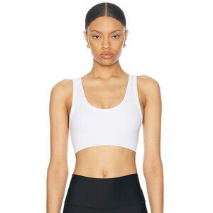 ALO Seamless Chosen Bra  White Small